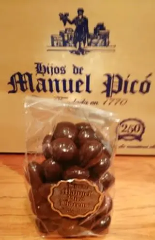 Peladillas de chocolate paquete