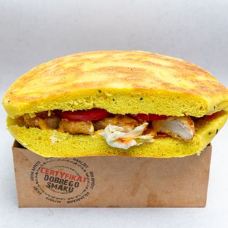 Marokańska vege z cheddarem