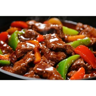 Beef In Hot Garlic Sauce