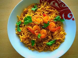 Prawns Pilau