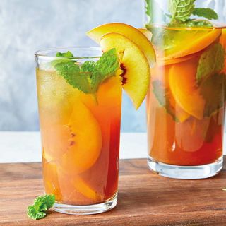peach iced tea