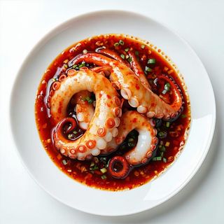 Calamari in salsa piccante
