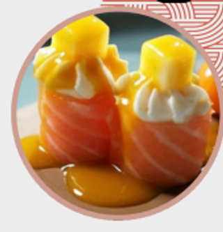 Gunkan mango - 2 pezzi