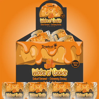 Bolacha de Cânhamo com Caramelo Salgado.-Tropical Bud Wake'n Cookie