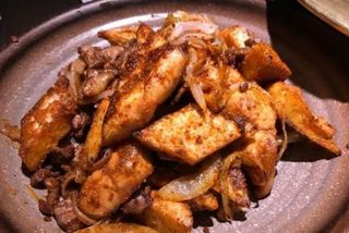 Казан-кебаб с лепешками