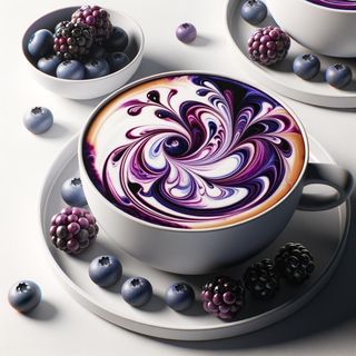 Jagodowa Latte 450ml