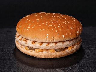 Бургер Курячий з огірочками (220g)