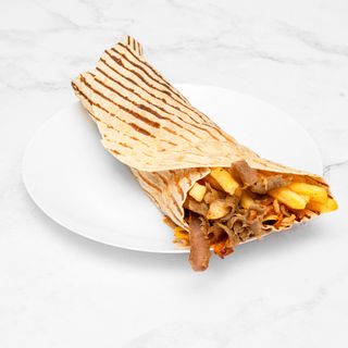 Fryto-tortilla z Kebabem