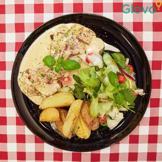 Polędwiczki w sosie serowym