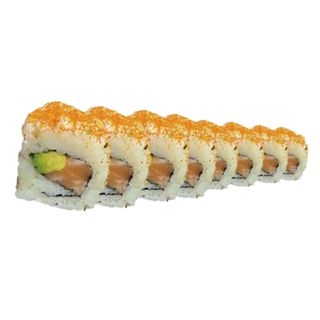 40. Crispy roll salmón / spicy / Hiyashi