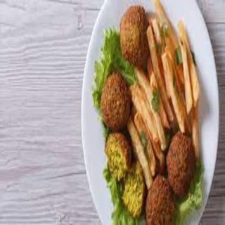 Falafel Con Patatas Fritas