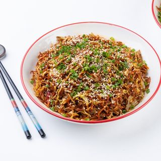 შემწვარი ბრინჯი საშუალო