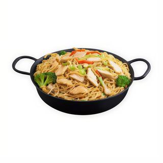 (34) Fideos Con Pollo Frito