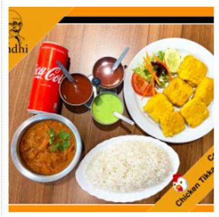 Combo chicken tikka masala