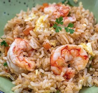 Arroz Con Gamba Y Verdura