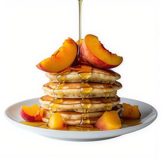 Tortitas Erika De Sirope De Melocotón