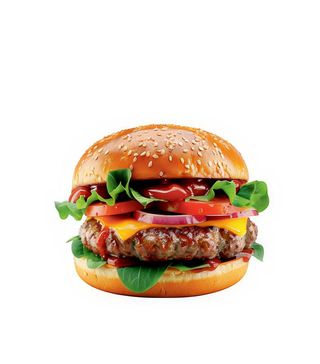 Panino Hamburger fritto