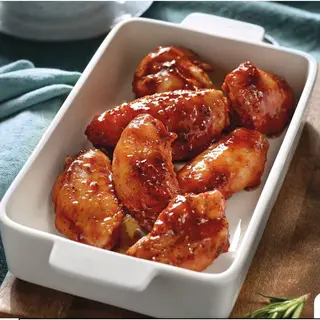 Alitas de pollo bbq