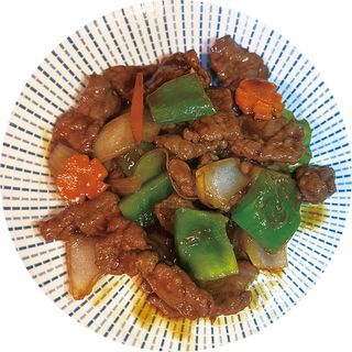 73. Ternera Con De Ostra Salsa