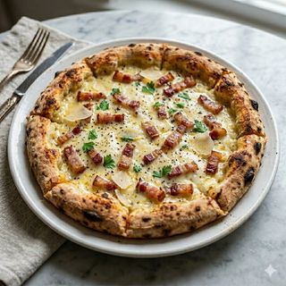 Pizza Carbonara