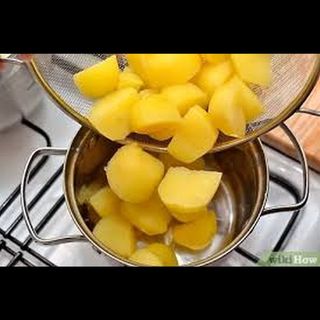 Boiled irish potatoes