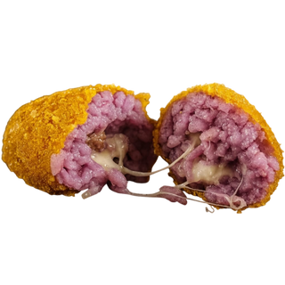 Supplì crema de col roja, salchicha y mozzarella (2 Uds.)