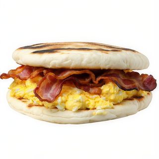 Arepa de Bacon y Huevo