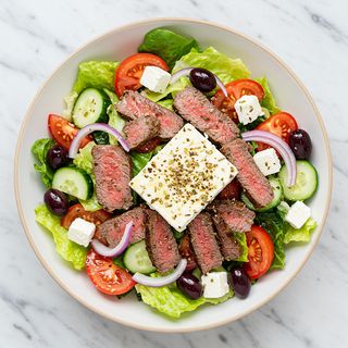 Greek beef salad
