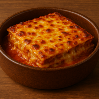 Lasaña casera al horno