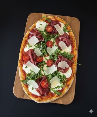 La Pinsa Verano (34X20 Cm.)