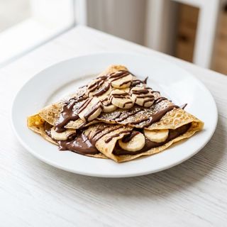 Crepe De Chocolate Y Banana