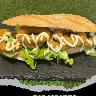 Bocadillo de calamares