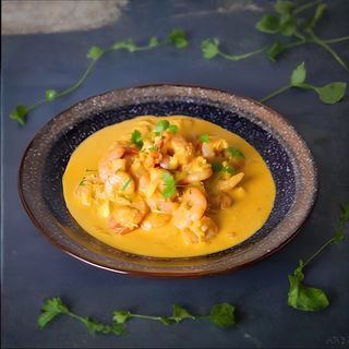 Crevettes au Curry