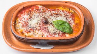 Parmigiana di Melanzane zapečeno