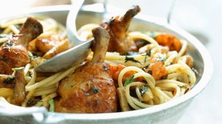 Spaghetti Avec Poulet