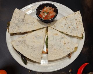 Big quesadilla verduras