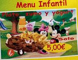Menú Infantil