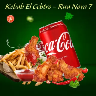 Menú Alitas De Pollo (4 Uds.)