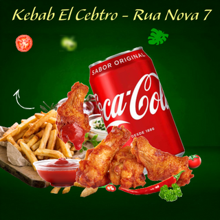 Menú Alitas De Pollo (4 Uds.)