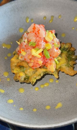 Tartare di gamberi rossi di Sicilia