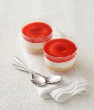 Coppa cheesecake fragole