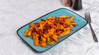 Cartofi prajiti cu cedar si bacon crocant