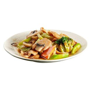 pollo con verdure