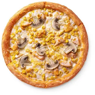 Chicken and Corn Pizza