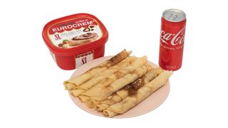 Palačinka Eurokrem 6 komada + Coca Cola 0.33l