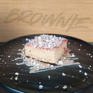 Brownie de Chocolate Blanco