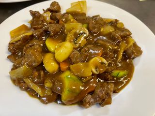 Ternera Con Salsa Curry