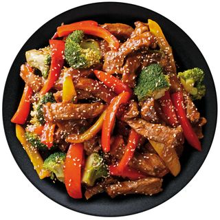 Говядина с овощами в соусе "Терияки"