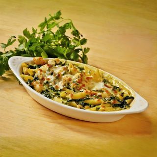 Penne con Pollo e Gorgonzola