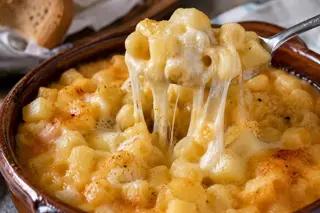 Pasta patate e provola